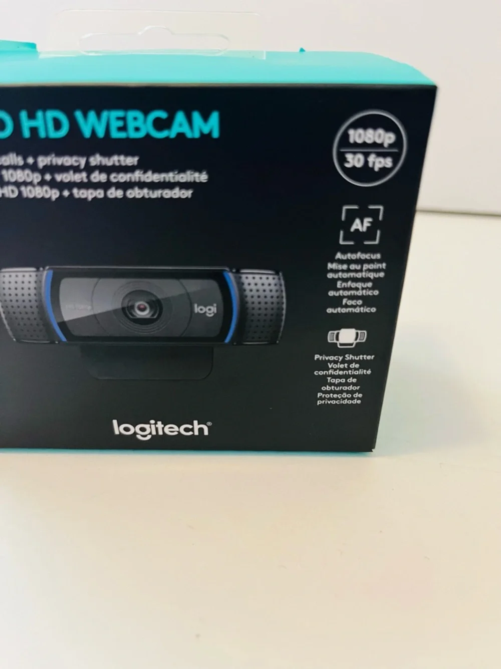 Logitech C920s Pro HD Webcam Full HD 1080p Video Calls + AF NIB